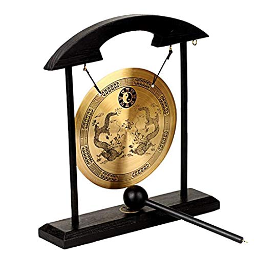 Zen Art Brass Feng Shui Desktop Gong W Fengshuisale Red String Bracelet H1302