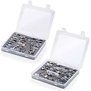 Amazon.com: 52 Pcs Sewing Machine Presser Feet for Brother