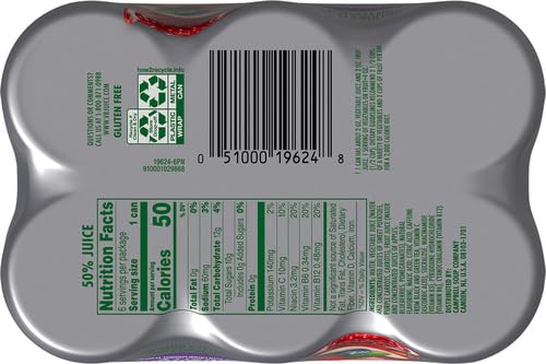V8 +ENERGY POMEGRANATE BLUEBERRY JUICE ENERGY DRINK, 8 FL OZ CAN (6 PACK)