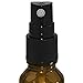 15ml (0.5oz) Empty Glass Spray Bottles (12 pack) - Refillable Containers with Black Fine Mist Sprayer for Misting Aromatherapy, Essential Oils, Cleaning, Room Sprays (Amber) by THETIS Homes