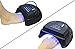 Lumcrissy 64W Rechargeable Cordless Gel Light，Professional Cordless Led UV Nail Lamp,Wireless Nail Dryer For LED UV Gel With Lifting Handle Touch Sensor LCD Screen