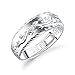 Fate Love Sterling Silver Ring for Men Women Lucky Wedding Ring