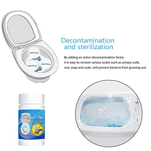 Pstars 280 ML All-Purpose Quick Foamingtoilet Cleaner Powerful Sink Excrete Cleaner Best Deodorant Cleaner for Home Cooking, Vanity, Bathtub, Shower, Sewer Drain Outlet and Sink