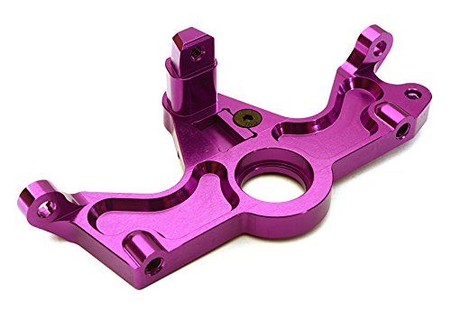 Integy RC Model Hop-ups C28193PURPLE Billet Machined Motor Mount Block for 1/10 Stampede 4X4 & Slash 4X4 (Non-LCG)