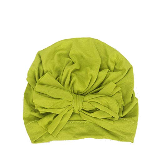 Udobuy 7 Pack Bowknot Turban Hats Baby Girl Hat Newborn Hospital Hat Infant Turban Nursery Beanie Headwrap for Baby Girls Toddlers Kids - Thumbnail 5