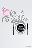 Food Journal: Complete Diet, Health, and Weight Loss Tracker - Heart Ornament