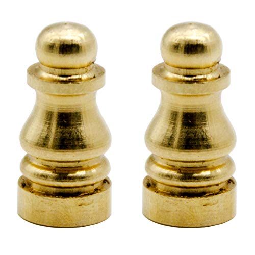 Iceyyyy 4Pcs Solid Brass Lamp Finial for Shade Finial Decoration Accessories