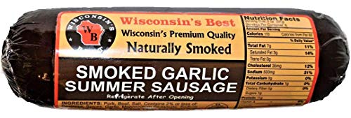 4 WISCONSINS+BEST+Holiday+Sausage+Sampler