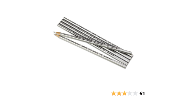 Amazon Com Prismacolor Verithin Art Pencils 753 Silver Prismacolor 53 Pencil Office Products