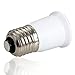 (10pcs) YiLighting - UL-listed (E26/E27 to E26/E27 Extender) - E26/E27 Medium Socket Edison Screw Lamp Socket Extender Extension Adapter