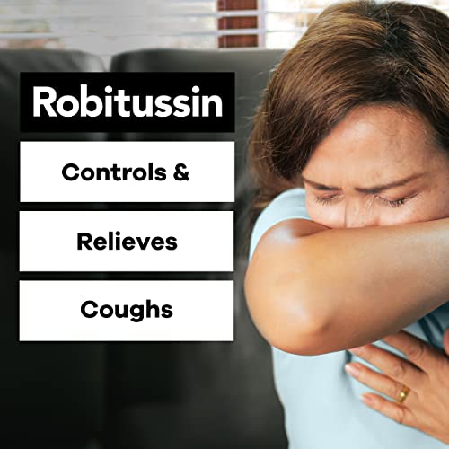 Robitussin Cough and Chest Congestion DM, Cough Suppressant and Expectorant, Raspberry Flavor