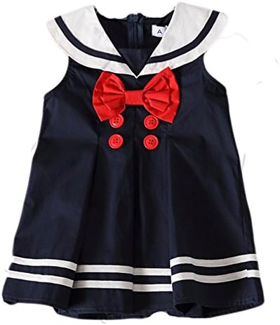 Simlehouse Kids Cute Sailor Suit Cosplay Dress Little Girl Bodysuit Outfits Clothes 2018