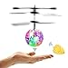 Amazingbuy - RC Flying Ball, Helicopter Ball with Rainbow Shinning LED Lights for Kids, Flying Toy for Boys and Girls