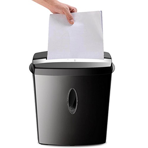 Cross-Cut Paper/Credit Card/Staples Shredder w/Basket Home Office New 10 Sheet - Thumbnail 3