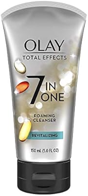 total effects foaming facial cleanser
