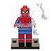 LipstickIndy® 1PIECE 2016 Brand New Spider Man Minifigure Superhero Action Figure with weapons
