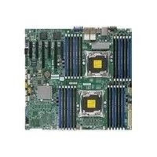 Supermicro Motherboard MBD-X10DRI-LN4+-B LGA2011 E5-2600v3 C612 DDR4 SATA Enhanced Extended ATX Brown Box