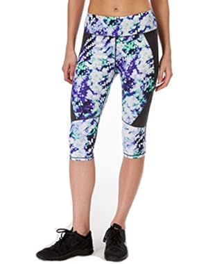 Performance Printed Capri Leggings Multicolor X-Small