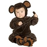 Plush Monkey Toddler Costume - 2T/4T Child (Toddler (2T-4T))