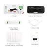 Razorri-E5200-M-Vacuum-Sealer-with-Starter-Kit-for-Food-Sous-Vide-Cooker-Compact-and-Full-Function-includes-Rolls-and-Bags-Easy-to-use-Indicator-Lights-Vacuum-Speeds-Selectable-Black