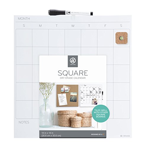 U Brands Magnetic Dry Erase Calendar - Image 2