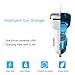 Moto Z / Moto Z Droid / Moto Z Play / Moto Z Force Car Charger, AnoKe USB-C 3.4A / 17W Rapid Dual Quick Car Charger Adapter with Coiled USB Cable For Motorola Type C Car Charger - White