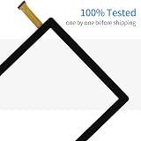 LADYSON For MB1001 Touch Screen Digitizer Replacement Glass Panel Black 10.1 view 4