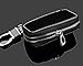 Cadillac Black Premium Leather Car Key Chain Coin Holder Zipper Case Remote Wallet Bag