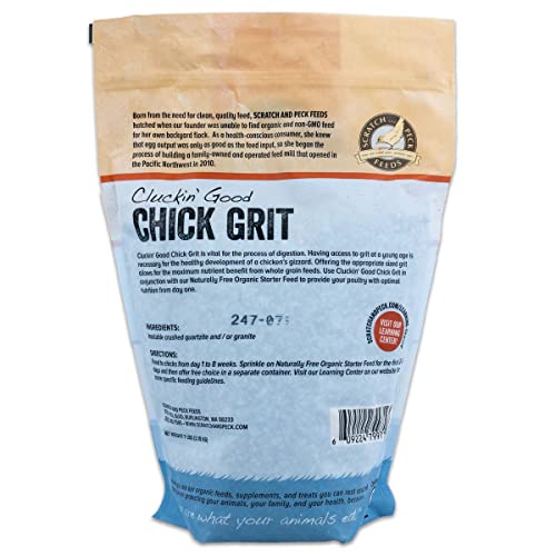 Scratch and Peck Feeds Cluckin' Good Chick Grit 7 lbs Gizzard