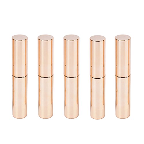 Coobbar 5pcs 8ML Professinal Makeup Cosmetic Empty Plastic DIY Mascara Tube Eyelash Cream Wand Container Bottle