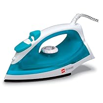Cello Sty Steamy 200B 0.80 Kg 1250-Watt Steam Iron (Blue and White)