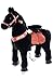 Smart Gear Pony Cycle Black Stallion Riding Toy :  World's First Simulated Riding Toy for kids Age 3-5 Years Ponycycle ride-on small