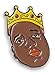Forge Celebrity Character Enamel Lapel Pins (Biggie)