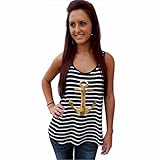 Sunward Women Summer Vest Top Sleeveless Blouse Casual Tank Tops (XLarge, Black)