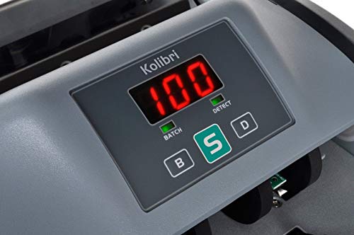 Kolibri Money Counter with UV Detection and 1-year Warranty (Renewed)