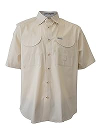 Tiger Hill para hombre playera de pesca manga corta