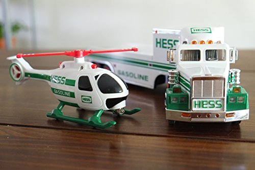 Hess Toy Truck and Helicopter (1995 Release) by Hess