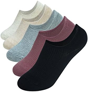 CR Girls Ankle Socks Women Ankle Solid Color High Low Cut No Show Casual Cotton Cocks 3 pairs