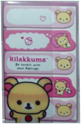 Rilakkuma Korilakkuma Pink Sticky Notes (Each)