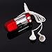 4GB MP3 USB Music Player Voice Recorder FM Radio Red