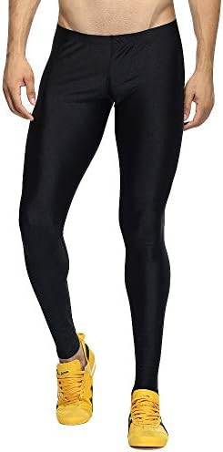 YUTAO 3/4 Compression Pants Sports Tights 20+ Colors/Patterns Shorts Capri Pant Men's Boys Basketball Running