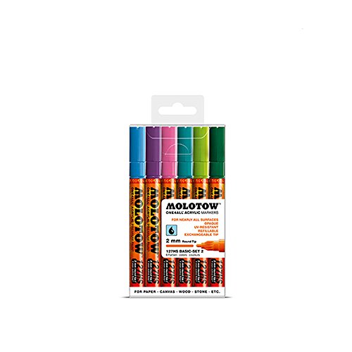 Molotow127Hs Basic 2Mm Set 2-6 Piece