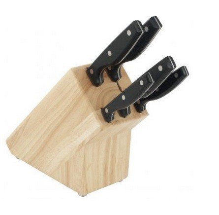 Fissler 8707800006 Messerblock Sharp Line 6 teilig