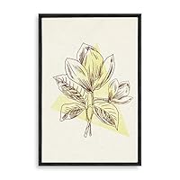 Framed Canvas Wall Art Modern Geometric Pattern Canvas Prints Home Artwork Decoration for Living Room,Bedroom - 16x24 inches