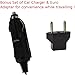 Nixxell Charger for JVC BN-VG121 and JVC Everio GZ-E10, GZ-E100, GZ-E200, GZ-E300, GZ-E505, GZ-EX210, GZ-EX215, GZ-EX250, GZ-EX310, GZ-EX355, GZ-EX515, GZ-EX555, GZ-GX1, GZ-HD500, GZ-HD520, GZ-HD620,