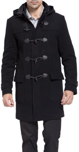 Amazon.com: Landing Leathers Men Mason Wool Blend Single Breasted