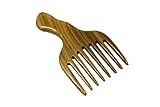 Hair Pick Wide Tooth Sandalwood Hair Comb - WC031 by Ricocoinc