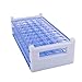 Bipee Scientific Detachable Test Tube Rack for Tubes of Dia.≤17mm, 50 Holes, PS Material (2pcs) (Tuberack-50x16)