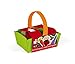 Janod Fabric Basket with 8 Vegetables