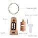 LoveNite Wine Bottle Lights with Cork, 15 Pack Battery Operated 10 LED Cork Shape Silver Wire Colorful Fairy Mini String Lights(No Bottles) for DIY, Party, Christmas, Wedding Decor (Warm White)